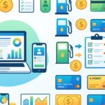 ENEOSガソリンスタンドと、クレジットカード、EneKey、スマートフォンなどの多様な支払い方法のアイコンが並ぶイメージ。支払い選択肢と節約の比較を示唆。