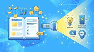 WUBENのLED懐中電灯と防災グッズ。停電時に役立つ充電式のライト。